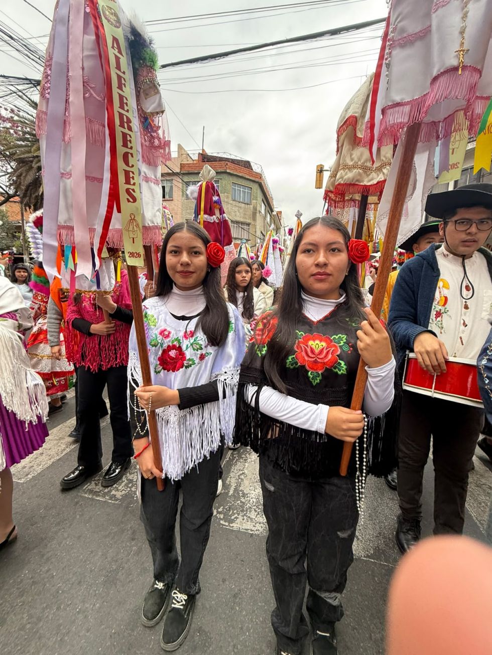 Momento de la procesión
