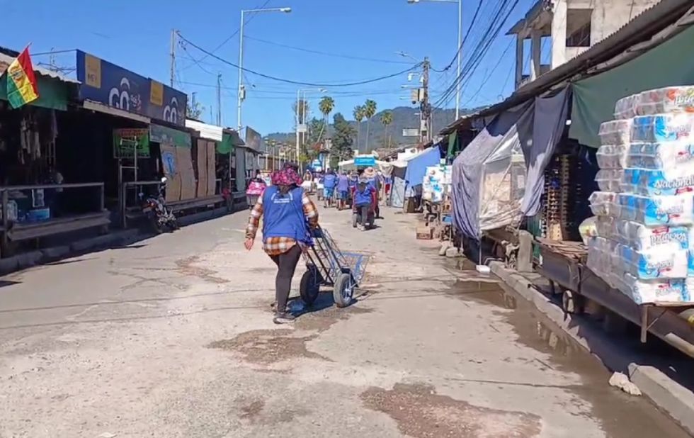 Yacuiba: Bagalleros enfrentan menor movimiento en la frontera