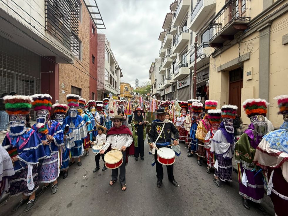 Momento de la procesión