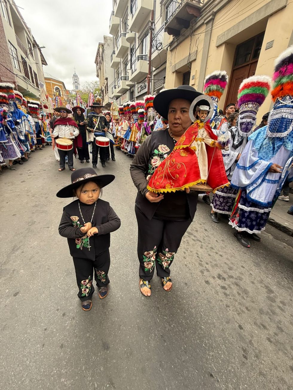 Momento de la procesión