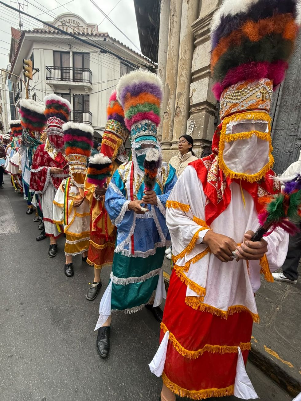Momento de la procesión