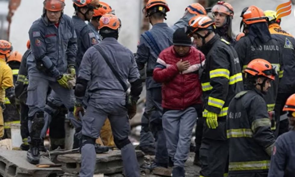 Suman 6 los bolivianos fallecidos por el derrumbe de un edificio en Brasil 