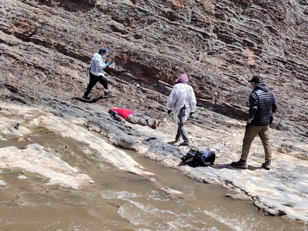 Hallan un cadáver en el río fronterizo en Villazón 