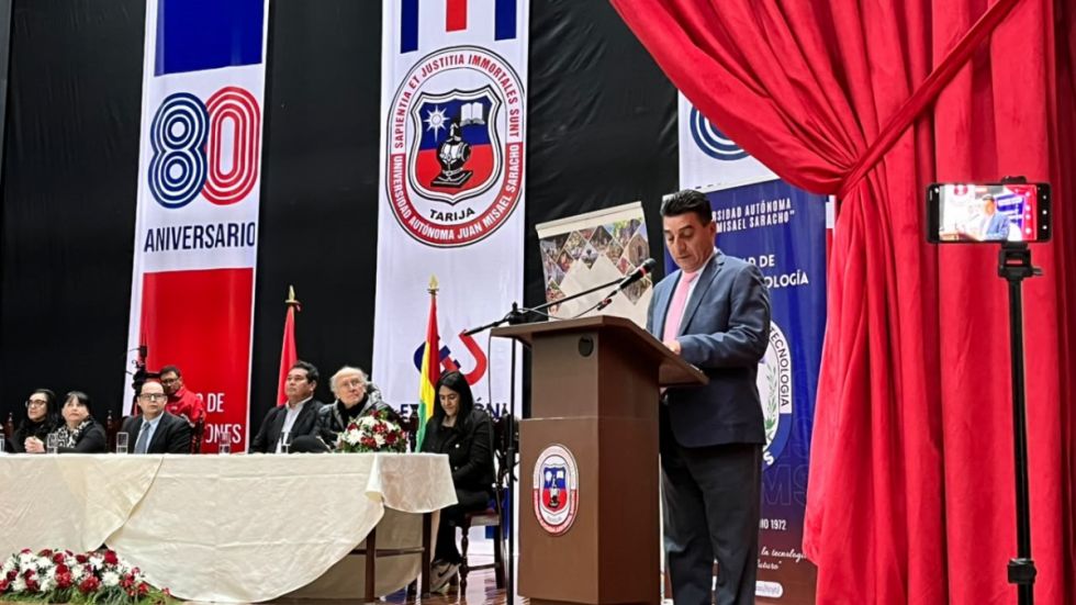 Alcalde de Tarija participa del “VIII Coloquio Internacional RIGPAC”