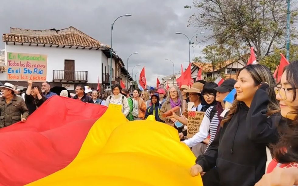 Ecuador vuelve a marchar en defensa del agua