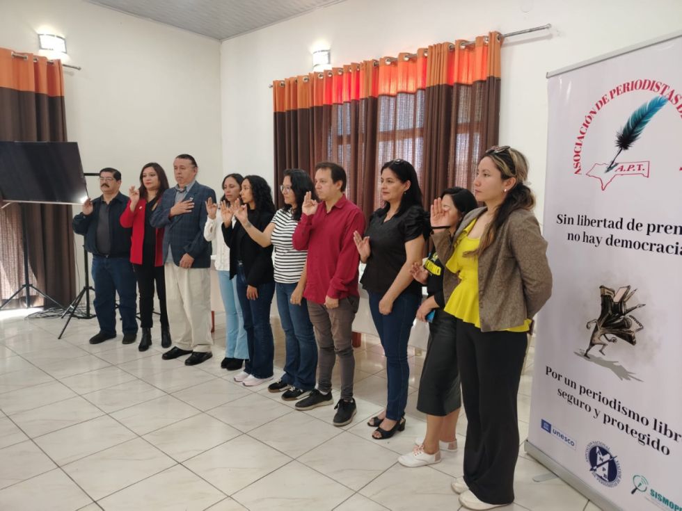 Asociación de Periodistas de Tarija renueva su directiva