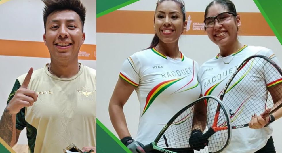Suramericanos: El ráquetbol le brinda seis medallas a Bolivia