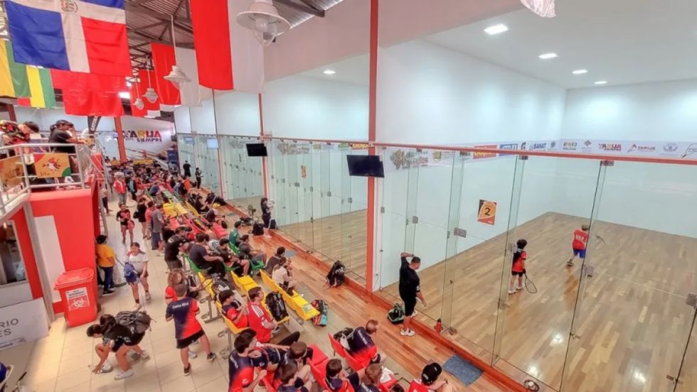 Arranca en Tarija el nacional de ráquetbol que define las selecciones bolivianas