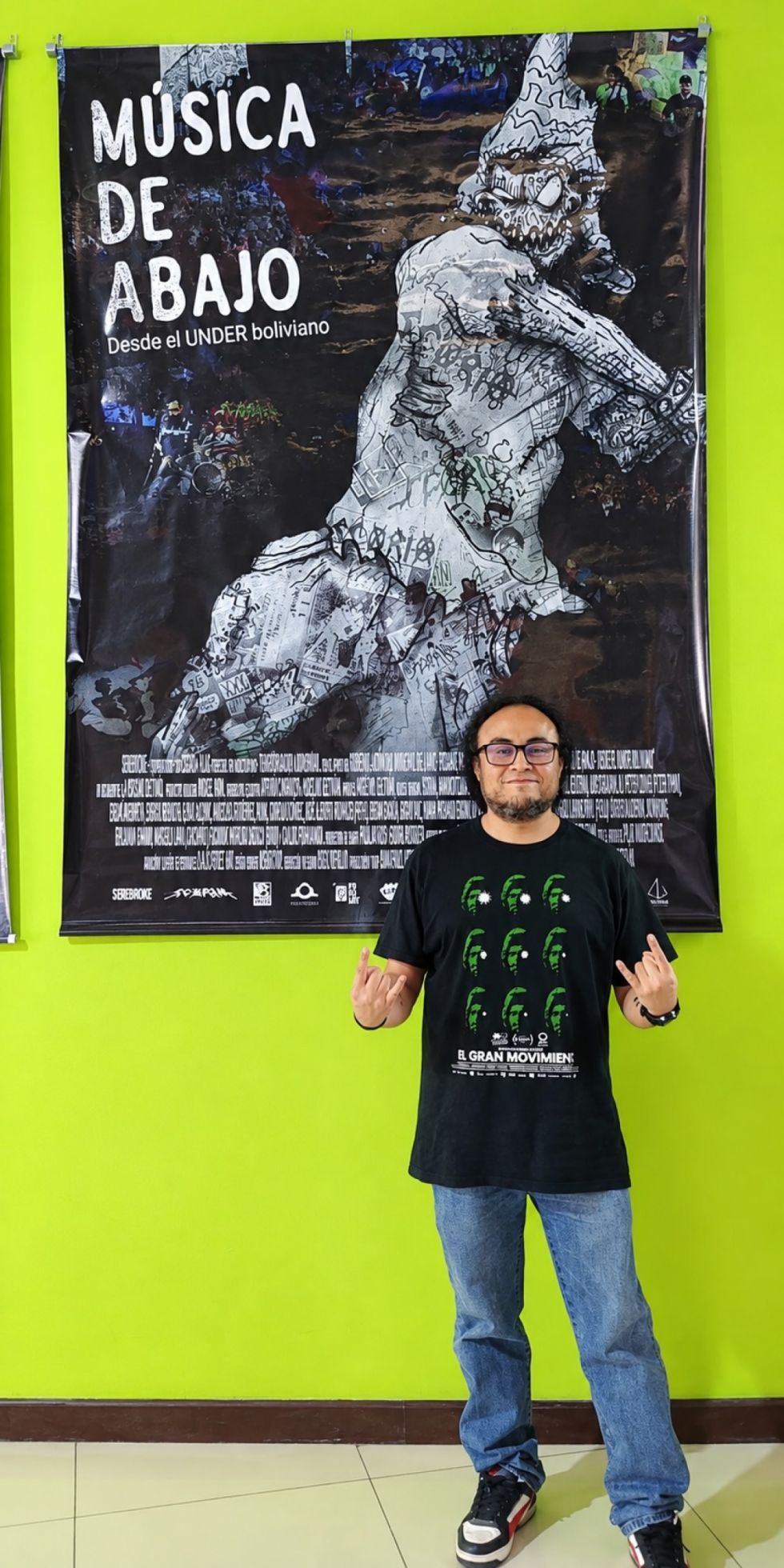 Cine punk: Anselmo Beltrán filma el under boliviano