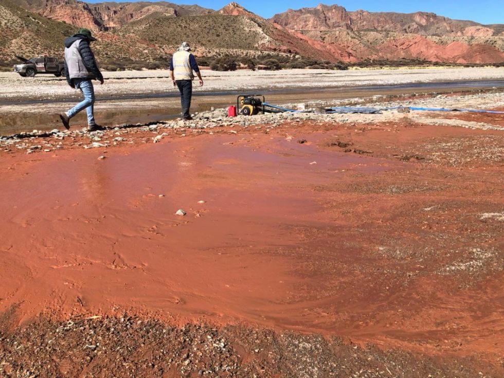 La minería amenaza a los ríos Pilcomayo y San Juan del Oro