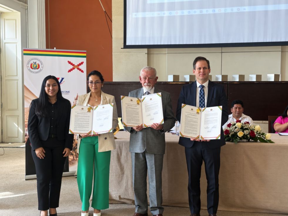 Bodega San Pedro recibió Homenaje Camaral por su trayectoria y aporte a Bolivia