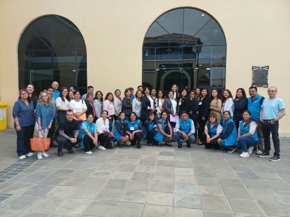 Participantes en el taller