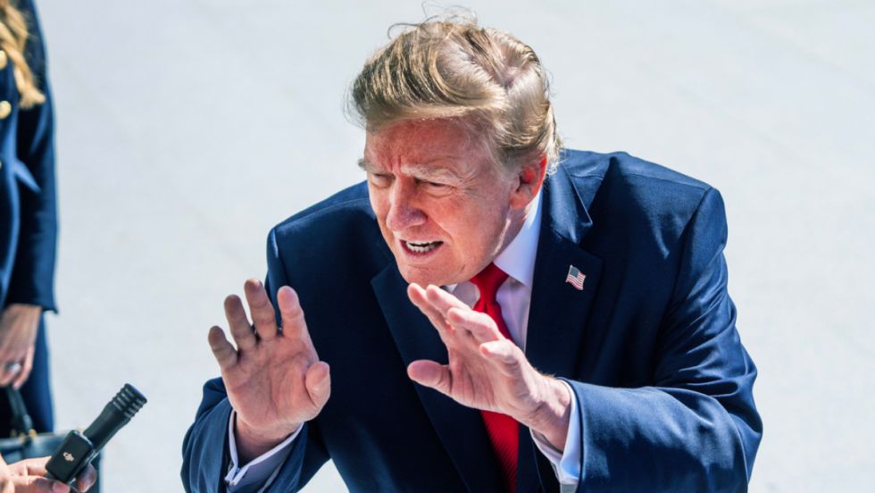 Trump y la guerra en Irán: "Es solo un ejercicio militar"