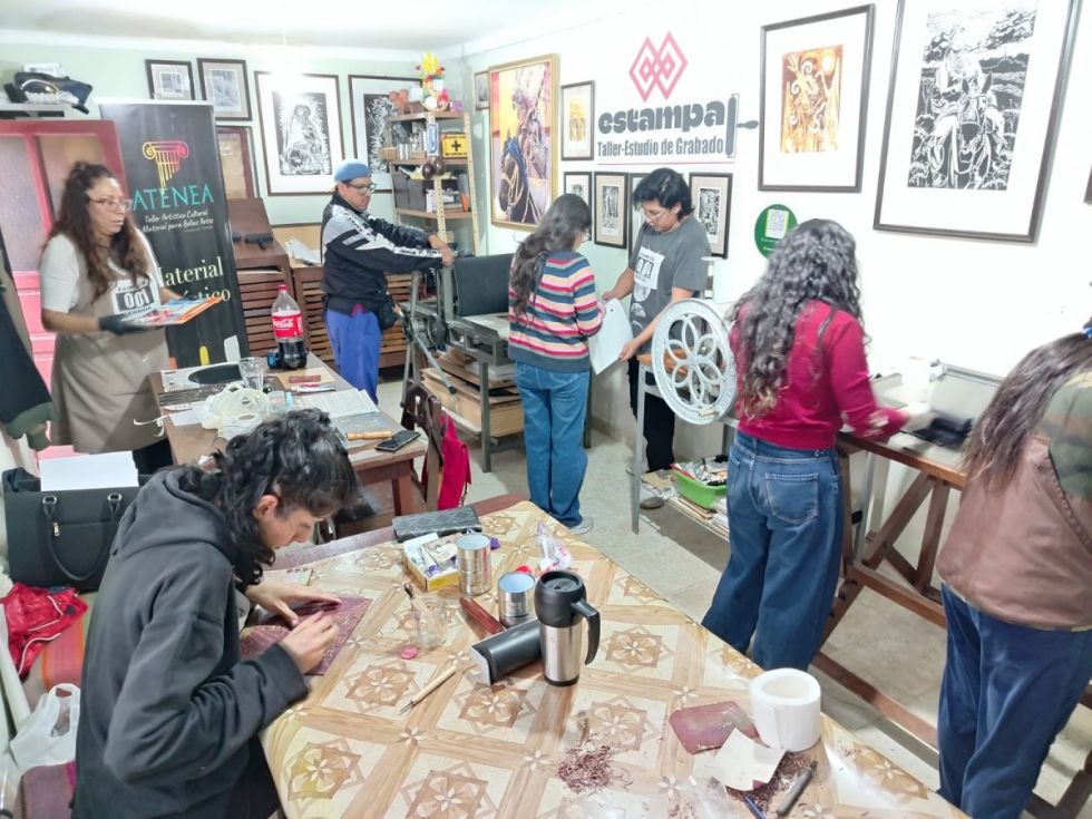 Participantes del primer Xilomaratón en Tarija