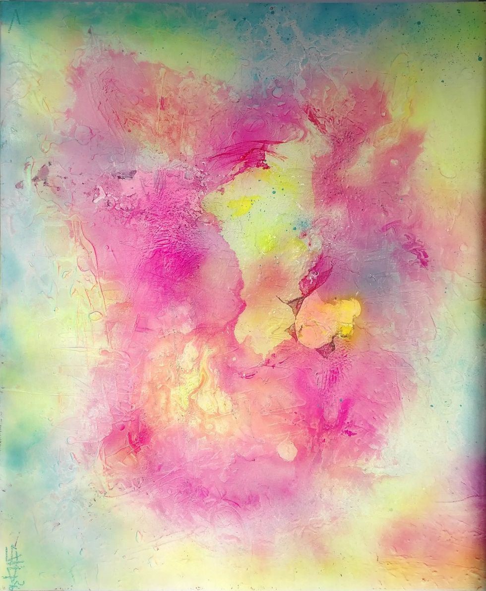 El País, Pintura, Abstracción, Luz Crística