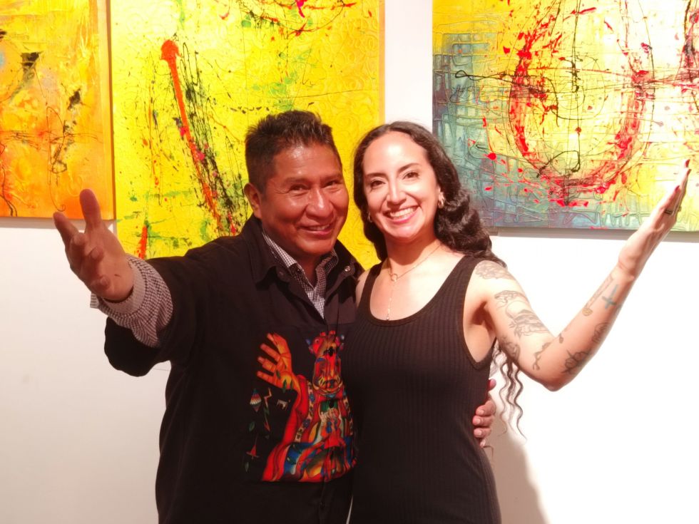 El País, Mamani Mamani, Arte