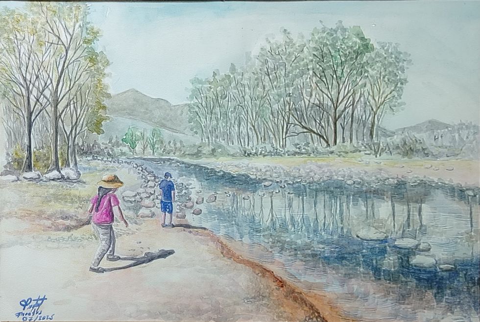 Pura Cepa, El País, Arte, Acuarela