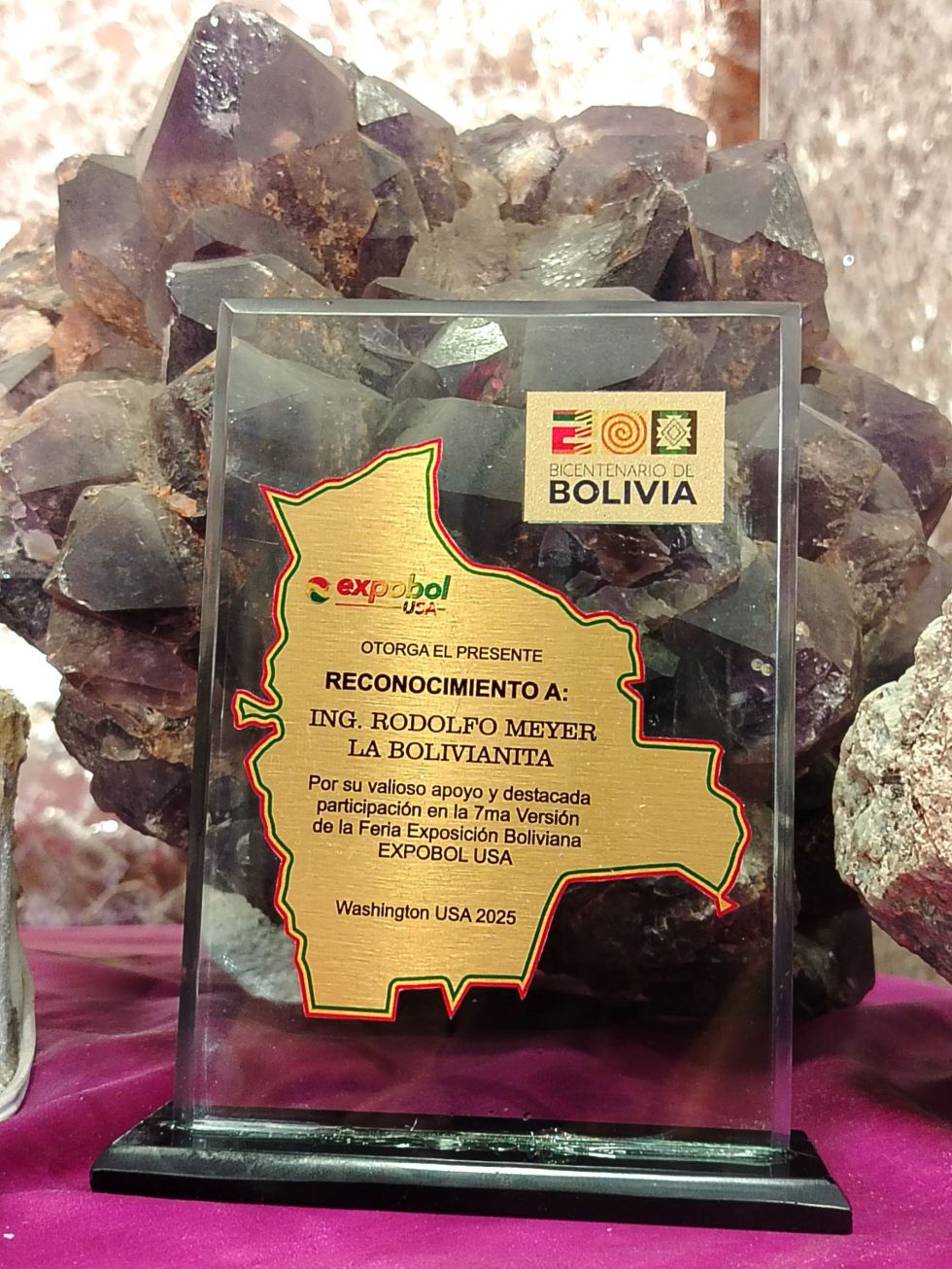 La Bolivianita, Meyer Gems, Tarija, El País