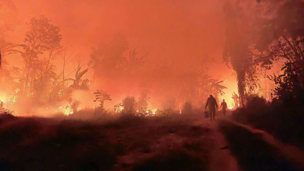 Incendios, El País