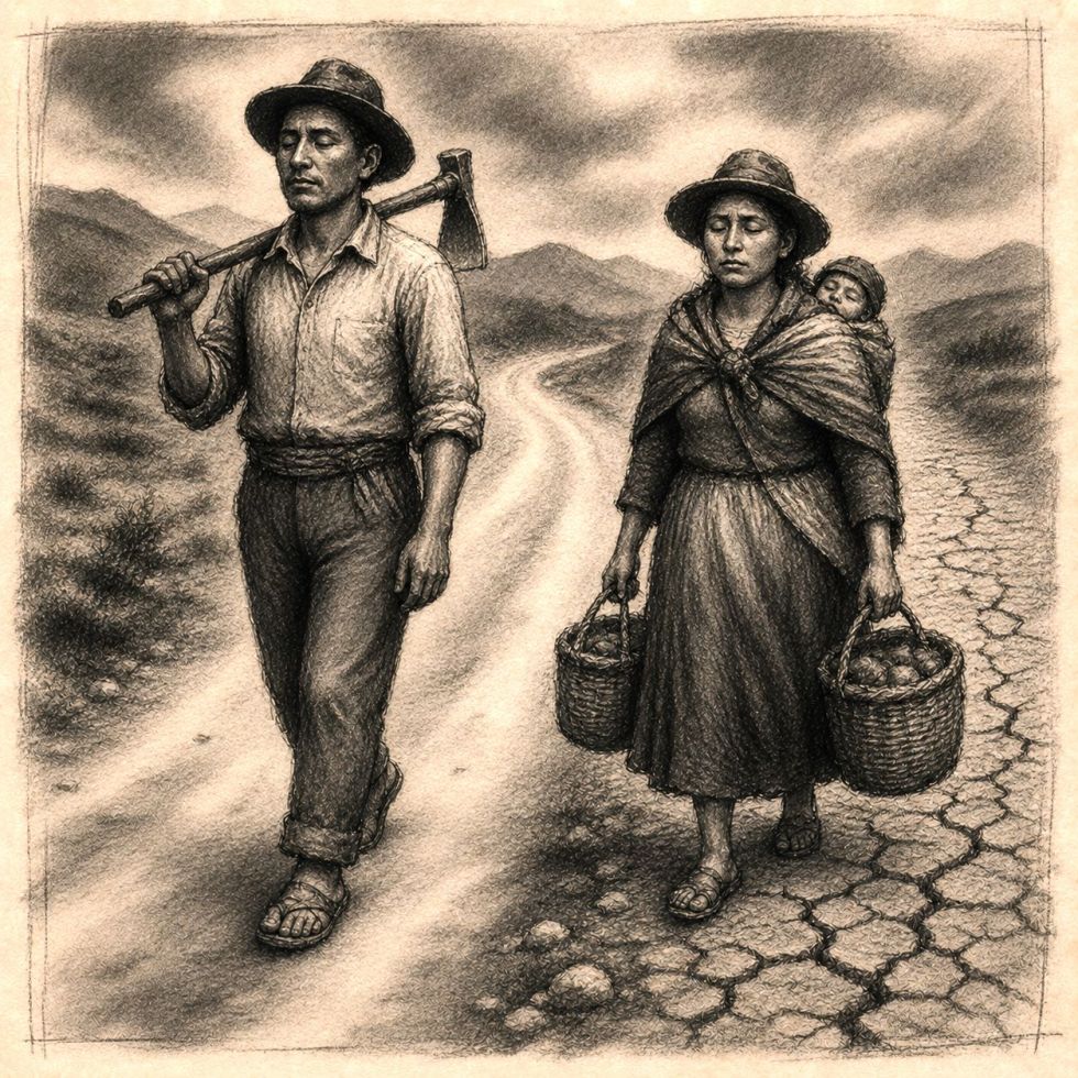 Trabajar a ciegas, El País